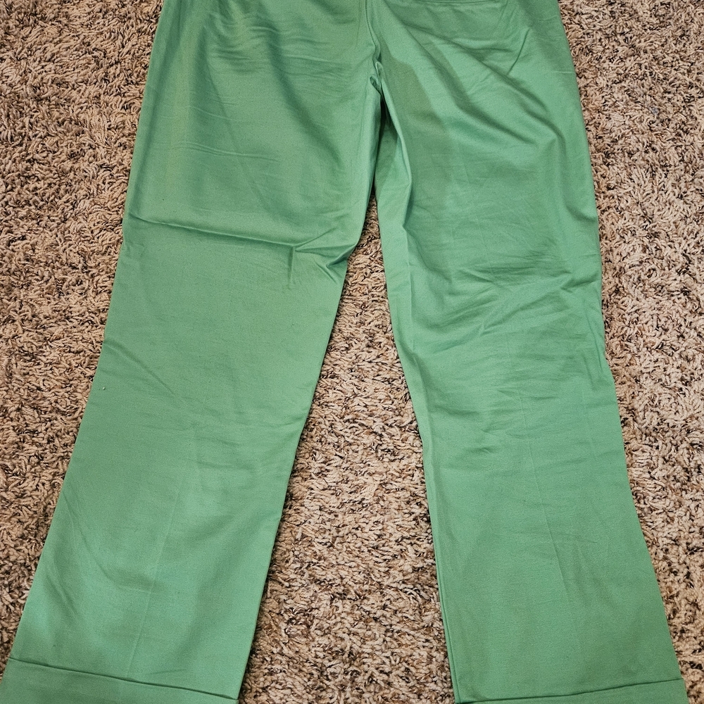 New York & Company Green Ankle Pants - Picture 7 of 8